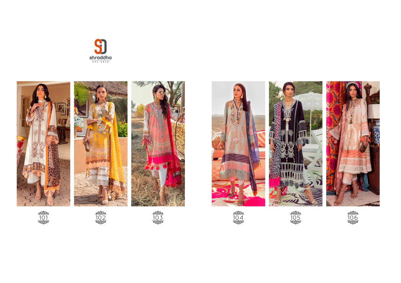 Shraddha Sana Safina Latest Designer Fancy Casual Wear Print Pakistani Salwar Suits Collection
